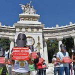Protest stierenvechten Mexico
