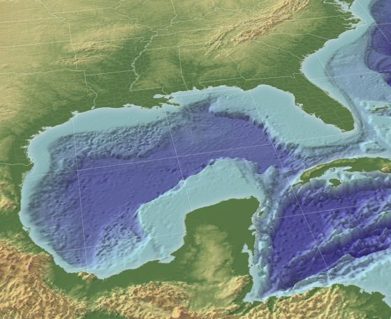 Golf van Mexico